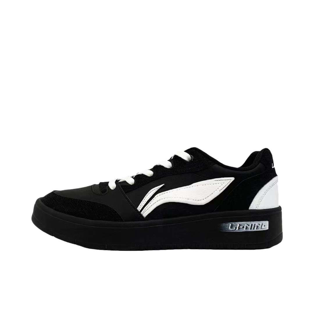 【定制球鞋】LiNing 李宁 元宝V3 黑韵白章 AGCV107-1
