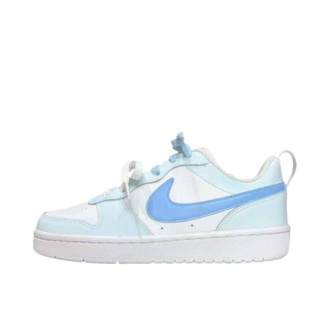 【定制球鞋】Nike Court Borough 2莓清目秀 BQ5448-100