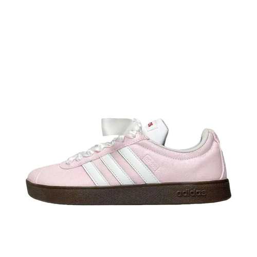 【定制球鞋】adidas neo Vl Court 樱花夏雨 HQ1802