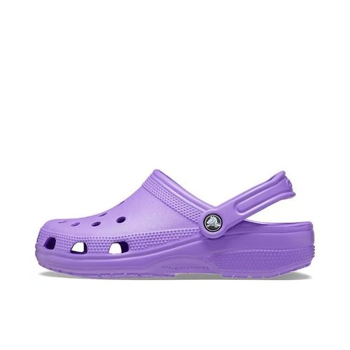 Crocs Classic Clog 经典卡洛驰运动沙滩 洞洞鞋 氖紫色