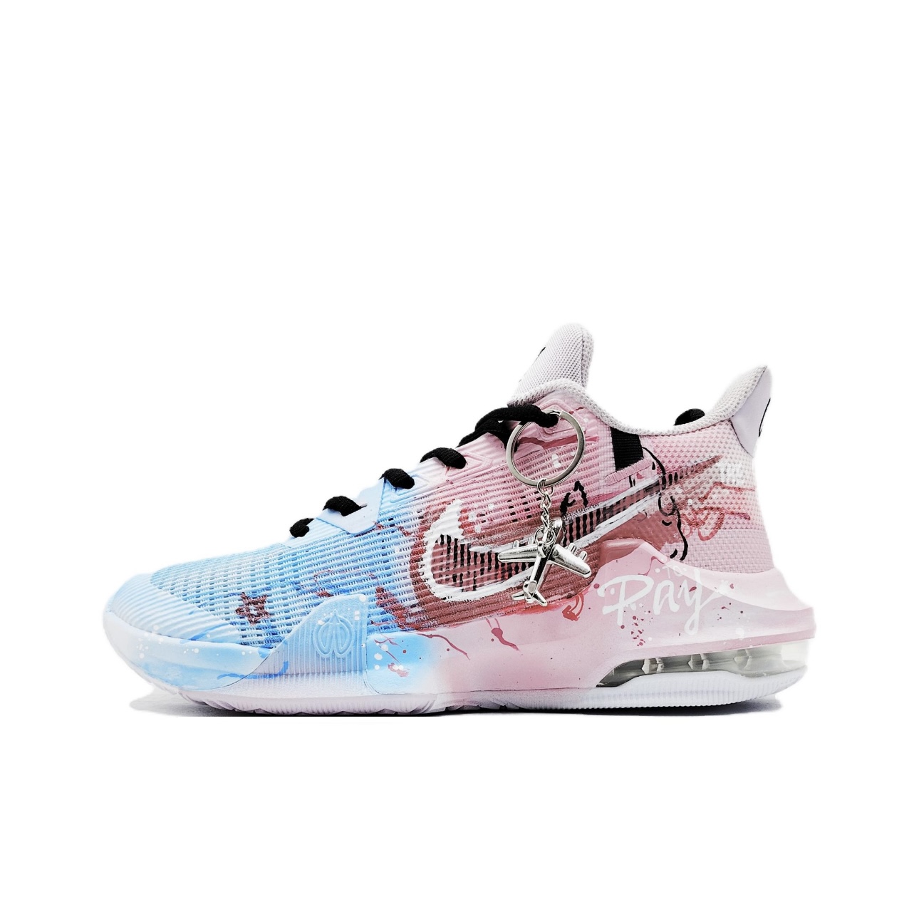 NikeAirMaxImpact粉蓝天空