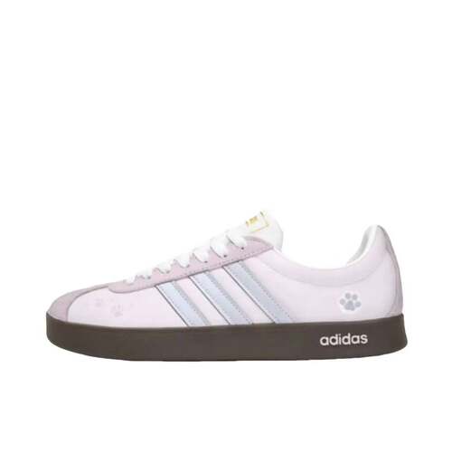【定制球鞋】Adidas neo VL Court 2.0   板鞋   猫爪紫铃 ID6015