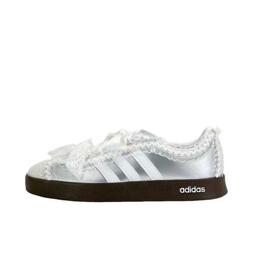 【定制球鞋】Adidas neo VL Court 2.0   板鞋   月缎云舞 ID6015