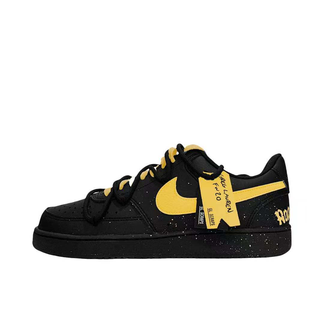 【定制球鞋】 Nike Court Vision 1 板鞋   阳光起舞 DH2987-002