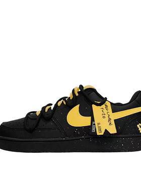 【定制球鞋】 Nike Court Vision 1 板鞋   阳光起舞 DH2987-002