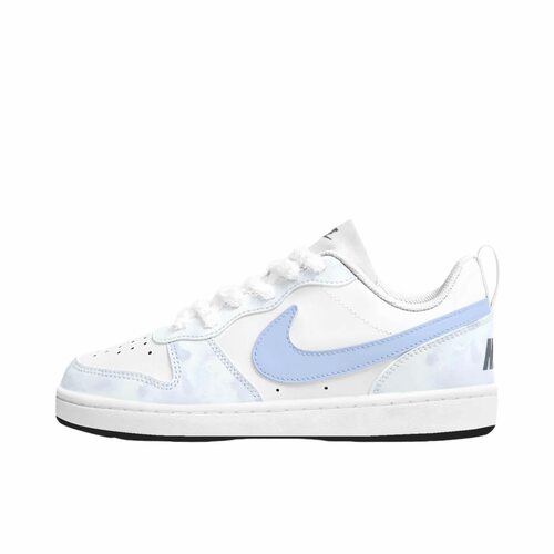 【定制球鞋】 Nike Court Borough 板鞋  奶蓝泡泡 DV5456-104