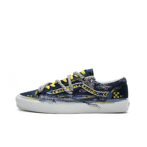 VansStyle36低帮手绘帆布鞋
