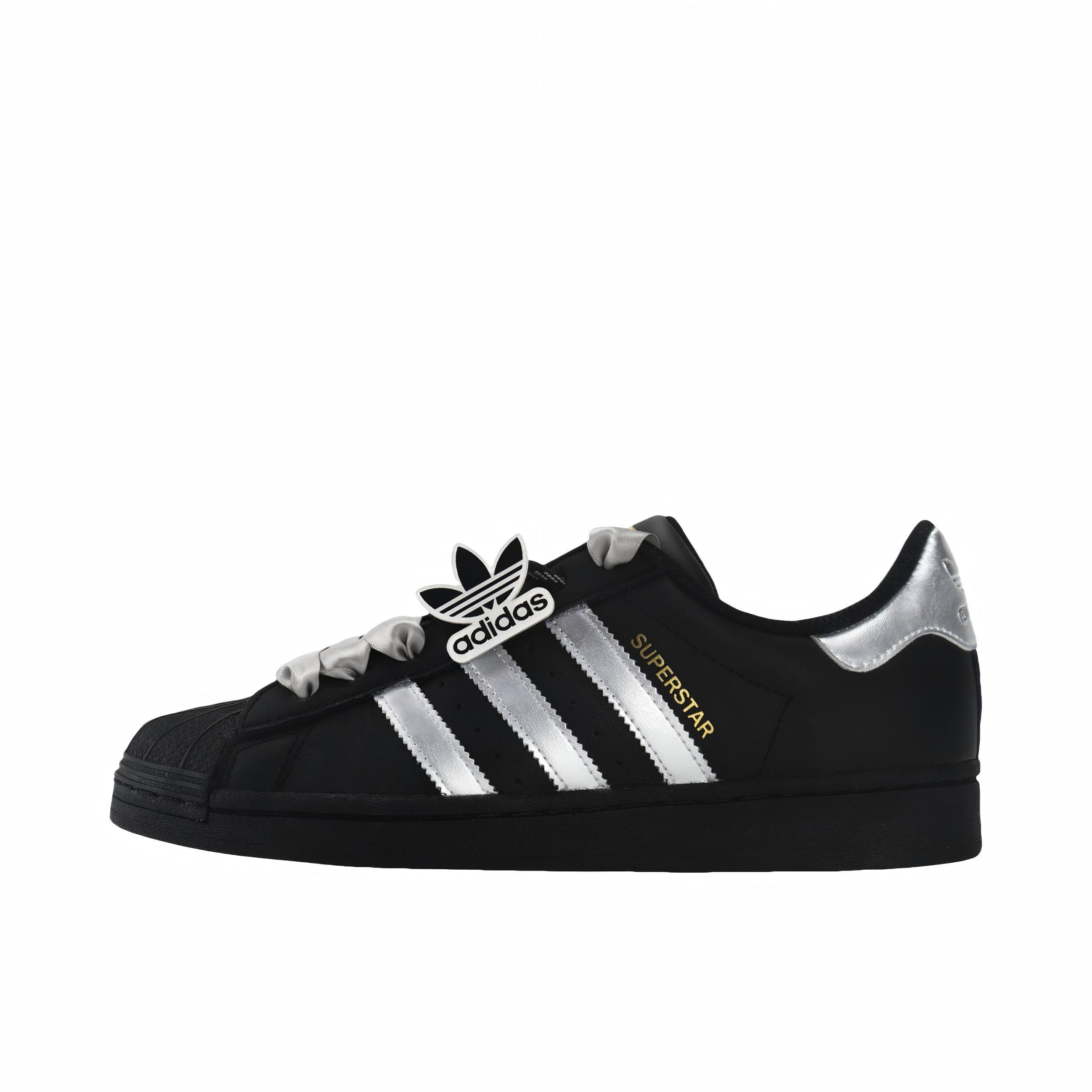 【定制球鞋】adidas Originals Superstar 银色夜曲 EG4959