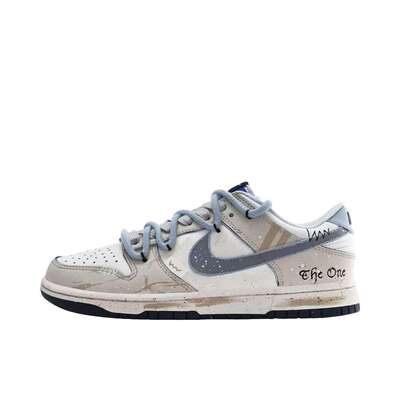 【定制球鞋】 Nike Dunk 板鞋 尘光稀雾 FQ8826-100