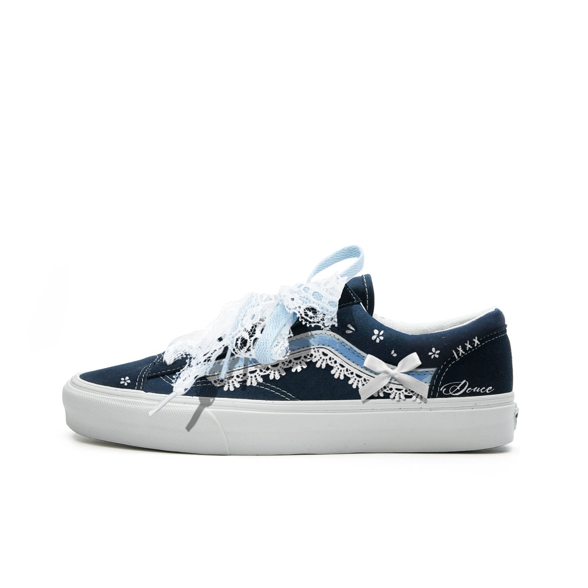 VansStyle36低帮手绘帆布鞋