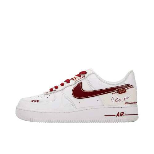 【定制球鞋】Nike Air Force 1 板鞋   纸短情长 CW2288-111