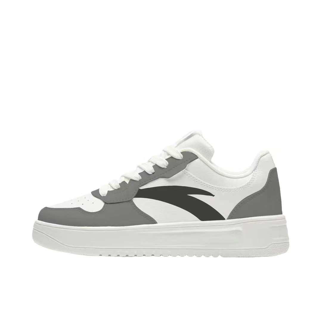 【定制球鞋】安踏 灰镜漫步 912418001Q-2,运动鞋new,板鞋,淘宝优惠券,粉丝福利购,淘宝优惠卷