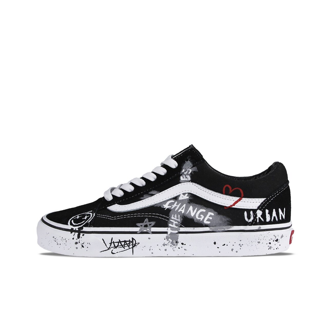 VansxFear联名款低帮休闲板鞋