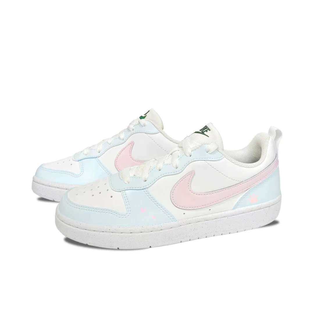 【定制球鞋】 Nike Court Borough 板鞋  海盐蔷薇 DV5456-133,运动鞋new,板鞋,淘宝优惠券,粉丝福利购,淘宝优惠卷