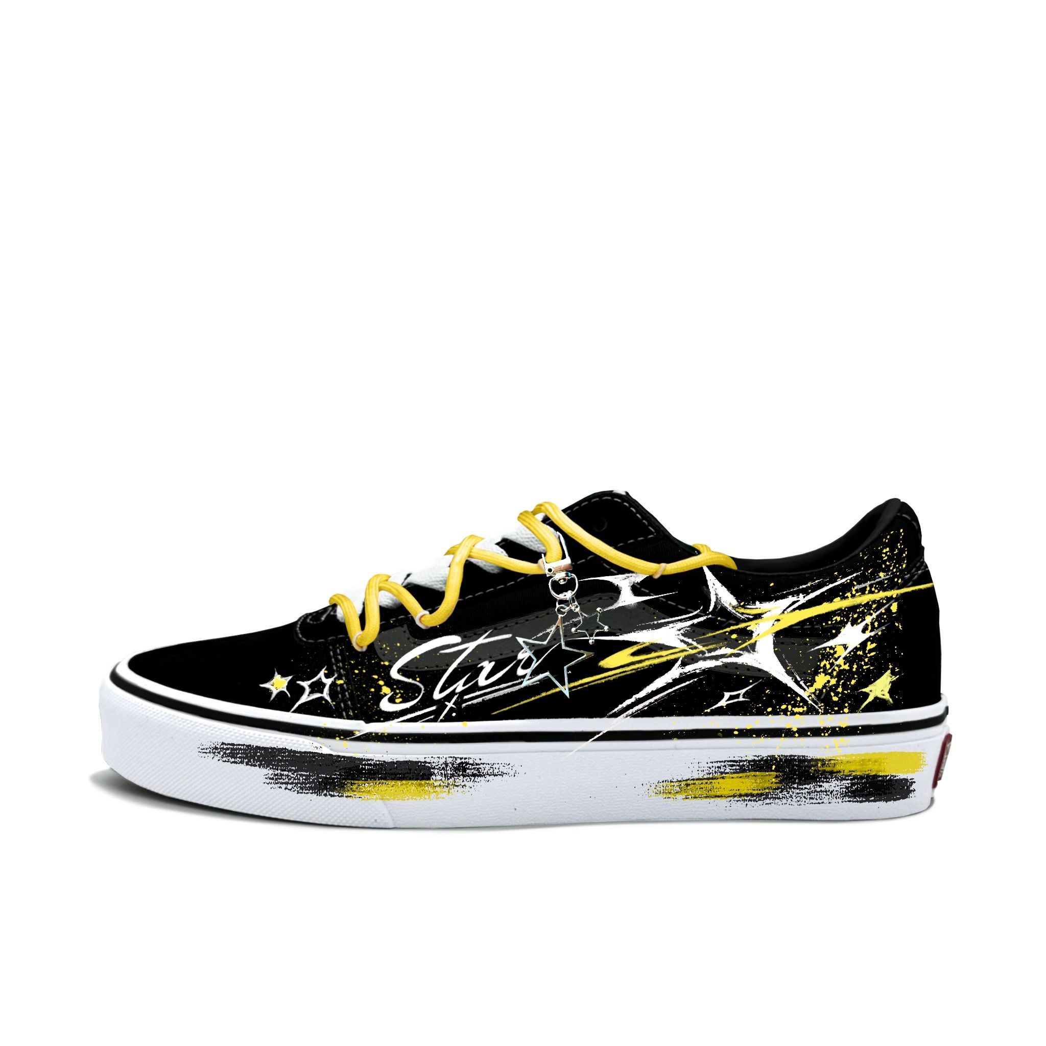 VansWard星芒低帮手绘帆布鞋