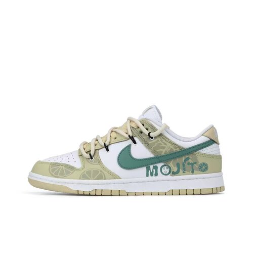 【定制球鞋】Nike Dunk 酒鬼 柠檬莫吉托 复古 黄色 DV0833-100