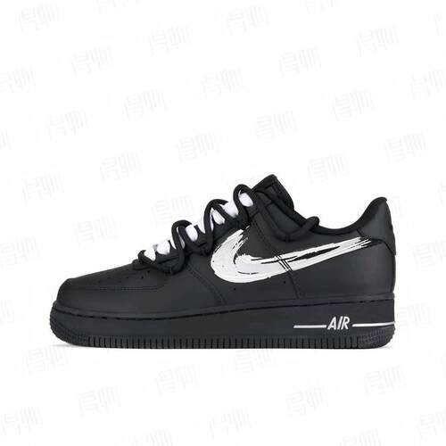 【定制球鞋】Nike Air Force 1 银翼黑武士 CW2288-001