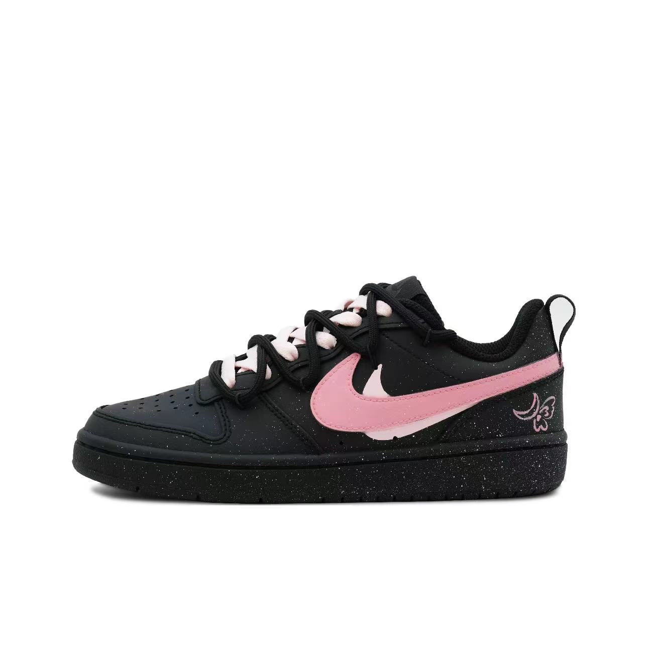 【定制球鞋】Nike Court Borough 溢梵桁芽 晚梦仙女 BQ5448-115