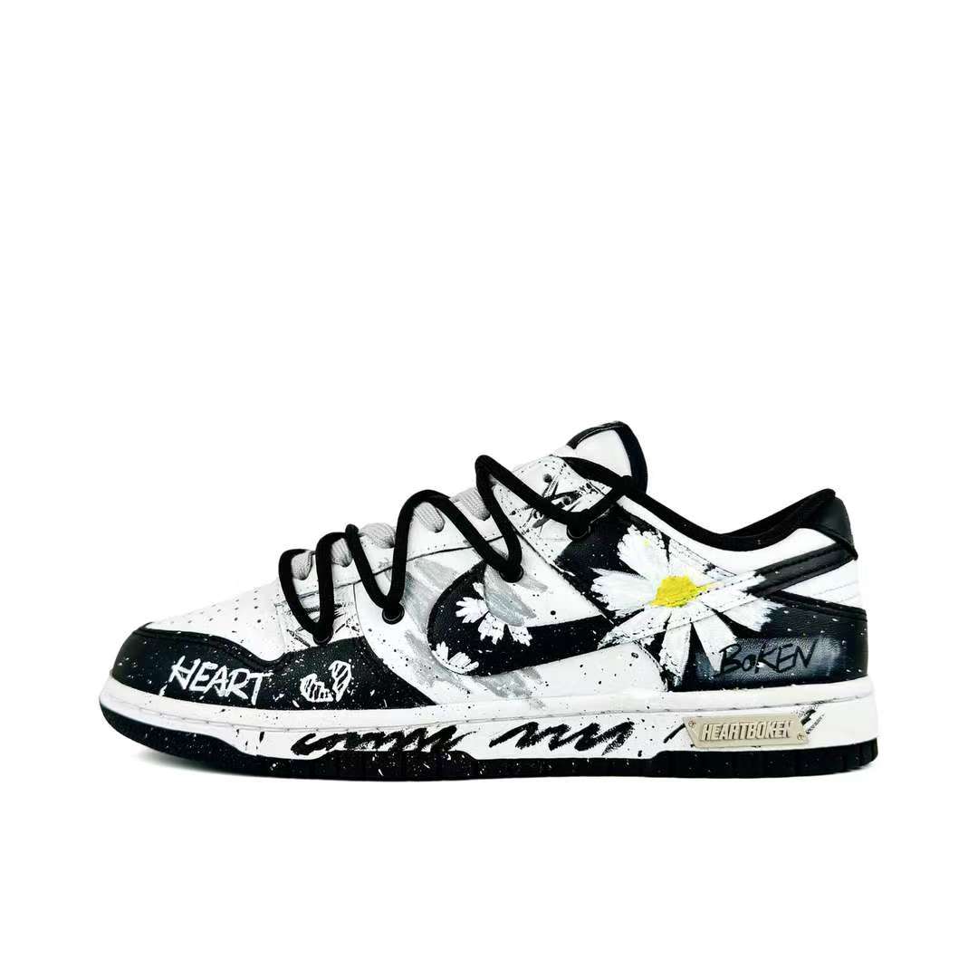 【定制球鞋】 Nike Dunk 板鞋 小雏菊手稿 DD1391-100
