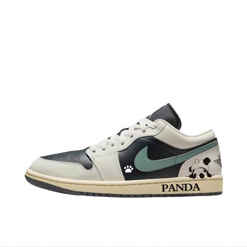 【定制球鞋】Air Jordan  1 摔倒熊猫 DC0774-001