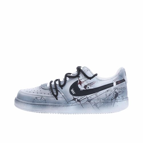 【定制球鞋】 Nike Court Vision 1 板鞋  暗星轨迹 DH2987-101
