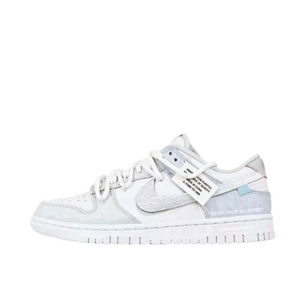 【定制球鞋】 Nike Dunk 板鞋 灰蓝银钩 HF0730-160