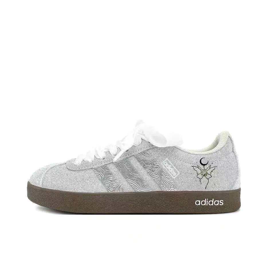 【定制球鞋】adidas neo Vl Court 2.0  蝶舞幻梦 HQ1802