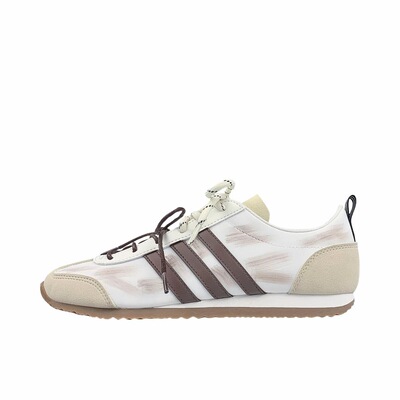 【定制球鞋】 Adidas neo VS JOG 运动休闲鞋 白色/米色JI2436