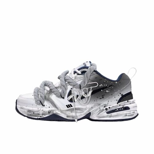 【定制球鞋】 Nike Air Monarch 4运动休闲鞋 灰色地带415445-102