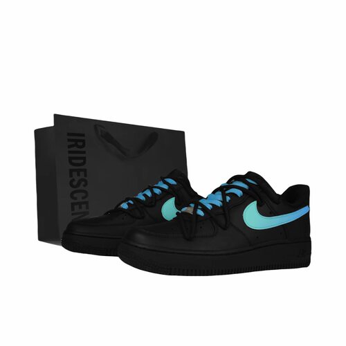 【定制球鞋】Nike Air Force 1 板鞋  永夜极光 CW2288-001