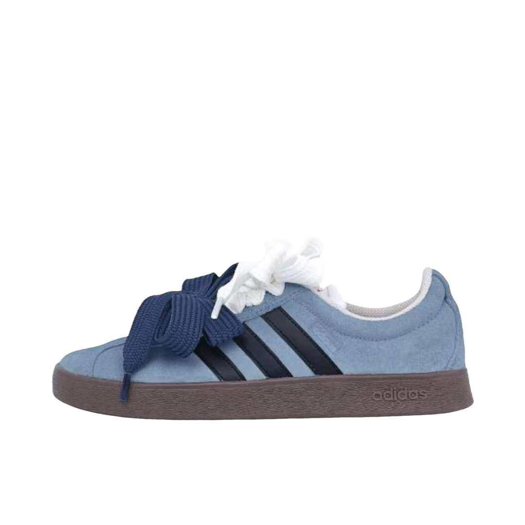 【定制球鞋】adidas neo Vl Court 烟波蓝韵 HQ1802