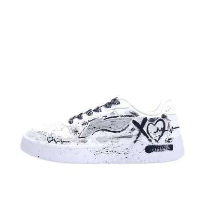 【定制球鞋】LiNing李宁 浮舟 灰色碎片 AGCS420-6