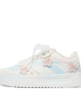 【定制球鞋】 安踏   板鞋  樱落星辰922418001Q-2