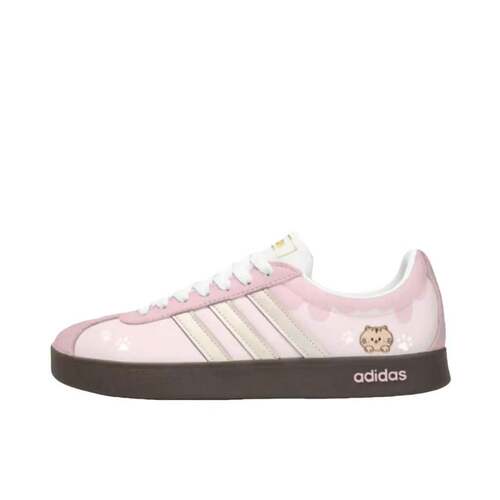 【定制球鞋】Adidas neo VL Court 2.0  板鞋 个性猫爪 ID6015