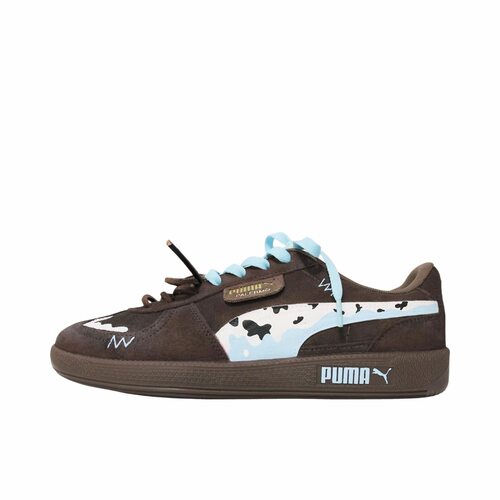 【定制球鞋】 Puma/彪马 Palermo 板鞋   海盐可可  406464-01