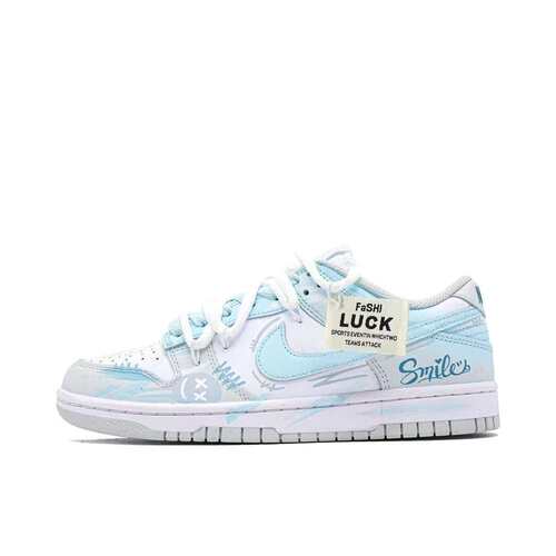 【定制球鞋】 Nike Dunk 板鞋  涂鸦轨迹 HF5441-105