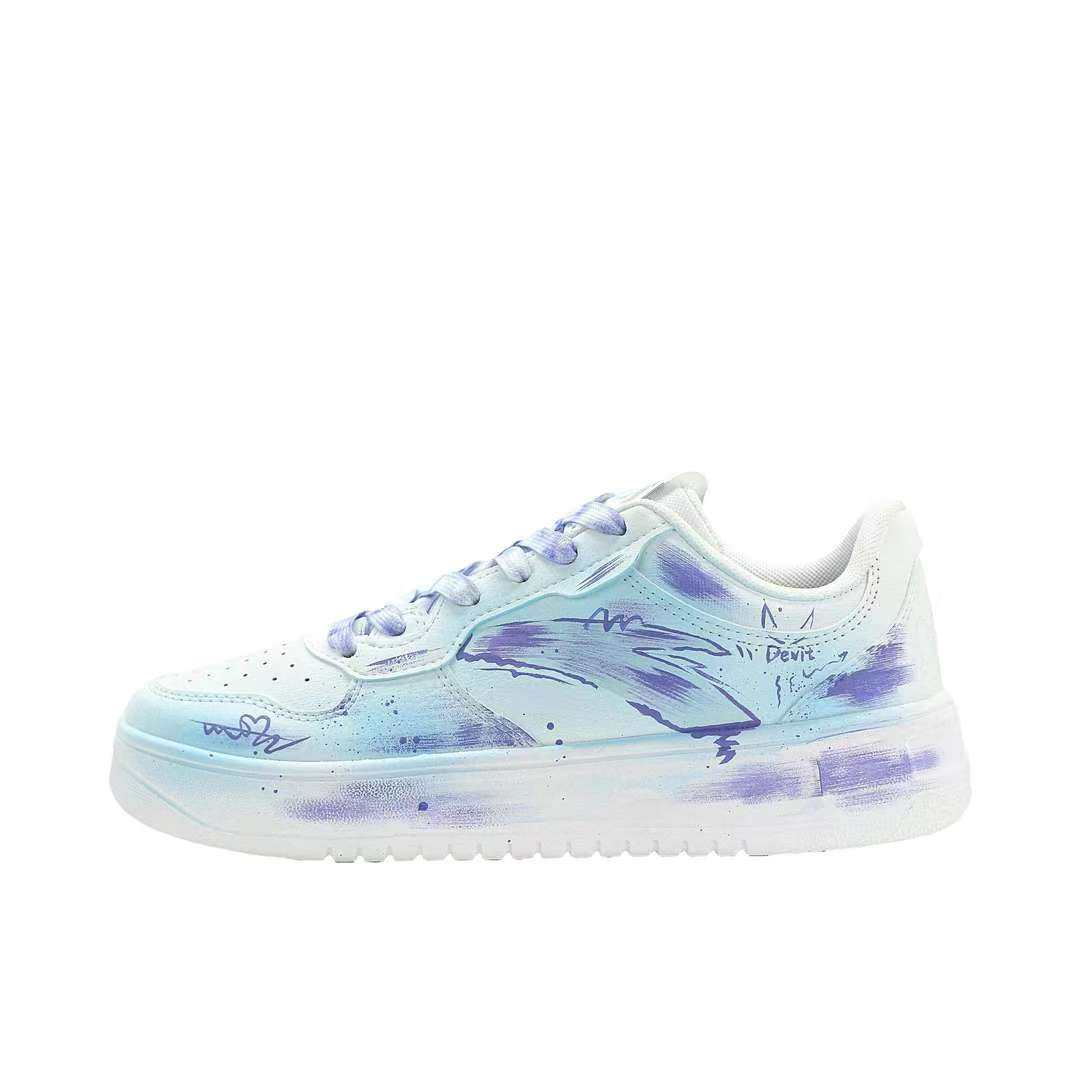 【定制球鞋】安踏  蓝紫魅魔 912418001Q-2,运动鞋new,板鞋,淘宝优惠券,粉丝福利购,淘宝优惠卷