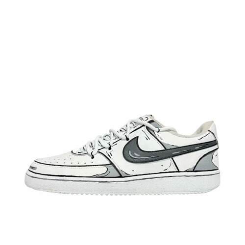 【定制球鞋】 Nike Court Vision 1 板鞋   二次元  CD5463-101