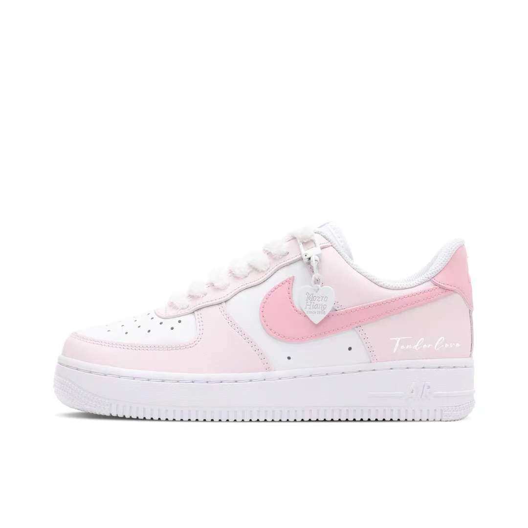 【定制球鞋】Nike Air Force 1 板鞋 甜桃酪 CW2288-111,运动鞋new,板鞋,淘宝优惠券,粉丝福利购,淘宝优惠卷