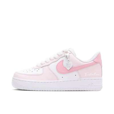 【定制球鞋】Nike Air Force 1 板鞋 甜桃酪 CW2288-111
