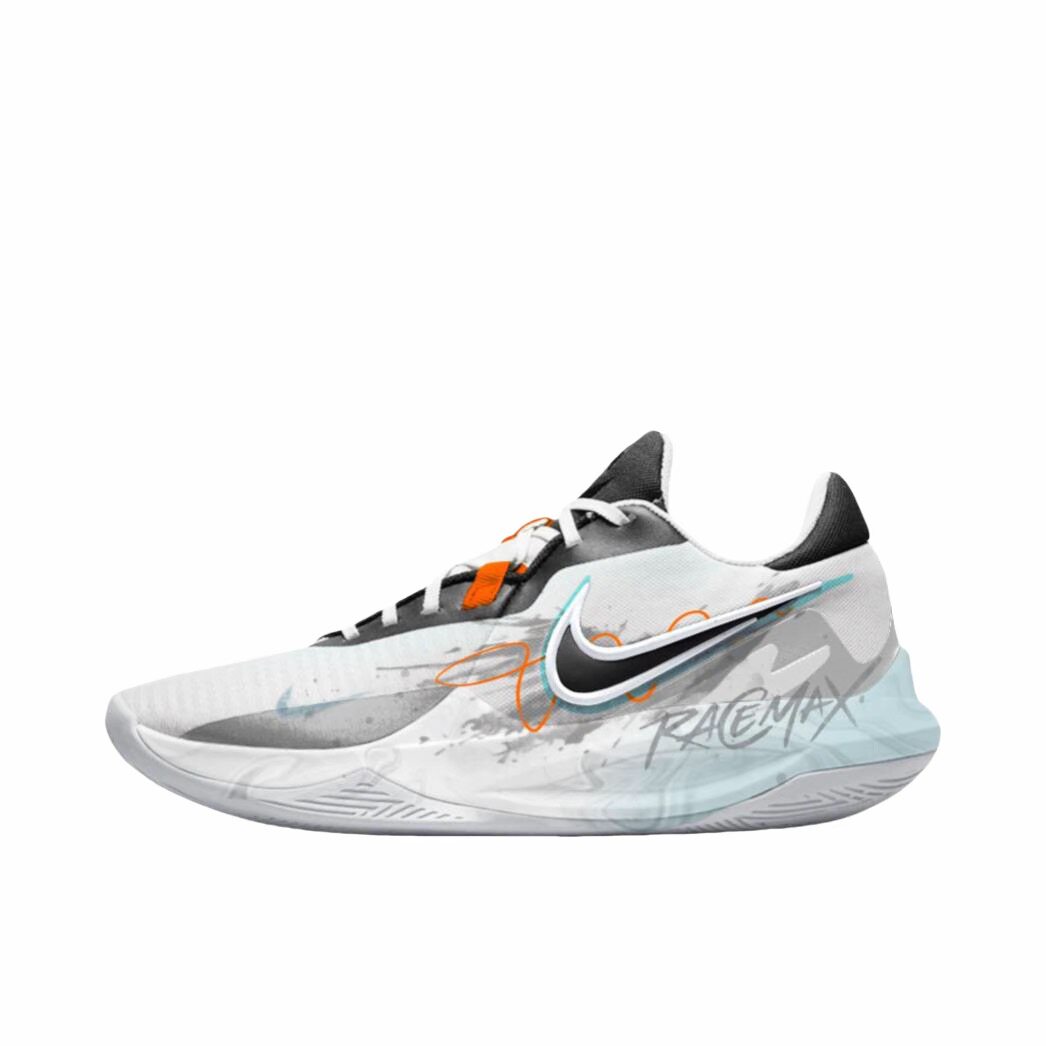 【定制球鞋】Nike Precision 6 篮球鞋 时速蓝/黄色 DD9535-004