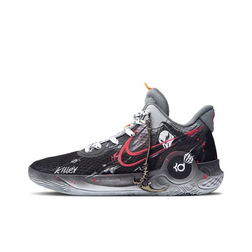 【定制球鞋】 Nike KD Trey 5 IX 镰刀凯影 做旧 黑红 CW3402-011