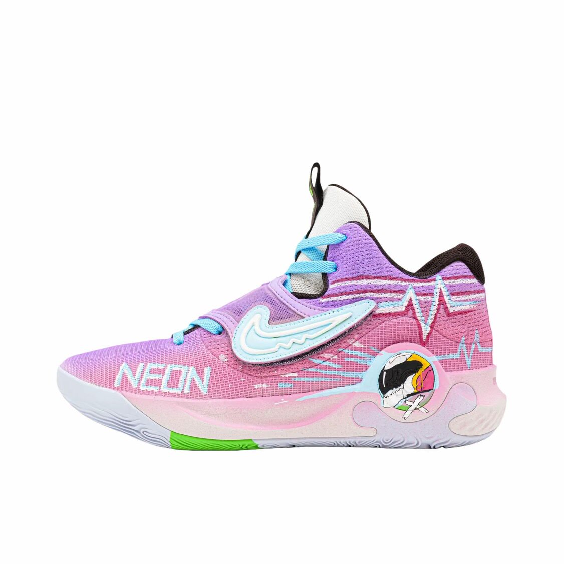 【定制球鞋】 Nike KD Trey 5 X 篮球鞋 霓虹骑士 DJ7554-014