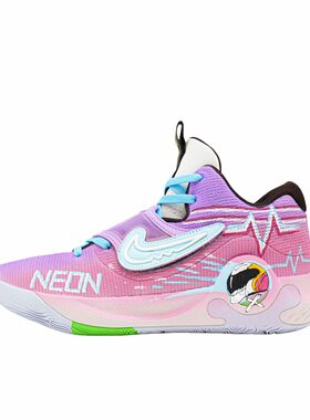 【定制球鞋】 Nike KD Trey 5 X 篮球鞋   霓虹骑士  DJ7554-014