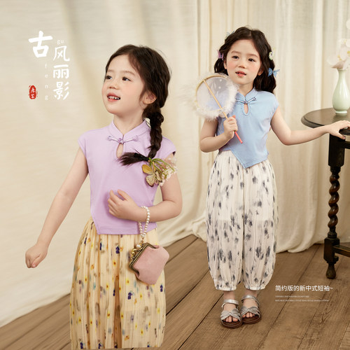 小O宝Okids童装女宝宝夏季T恤