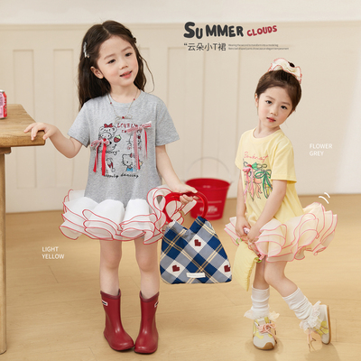 小O宝Okids童装女宝宝夏季连衣裙