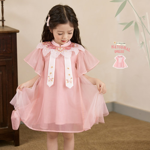 小O宝Okids童装女宝连衣裙新中式