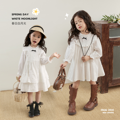 luson女宝宝连衣裙甜美春季新款