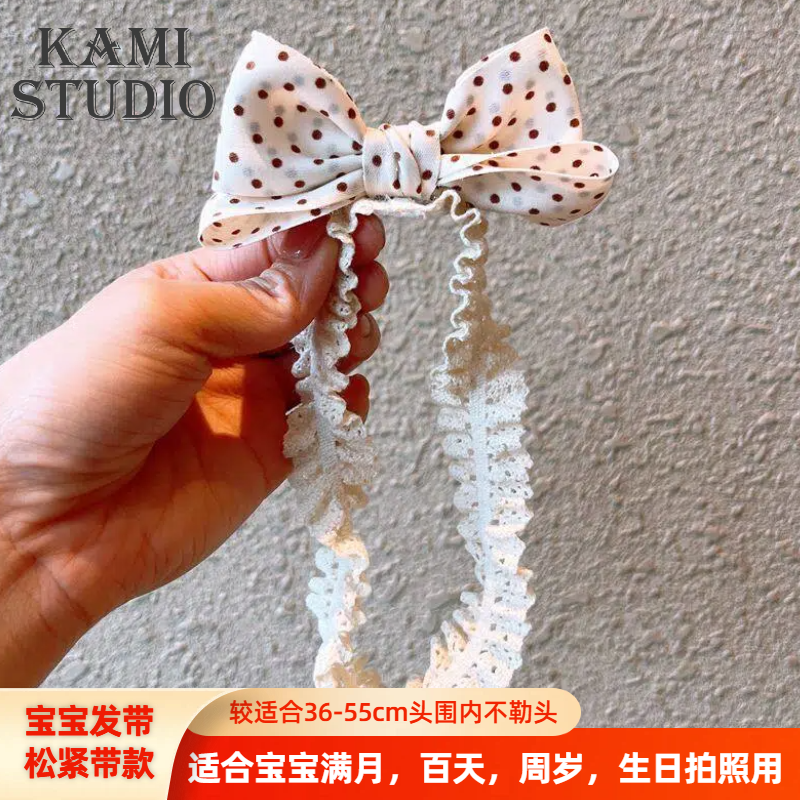 韩版婴儿发带女宝宝周岁拍照头饰