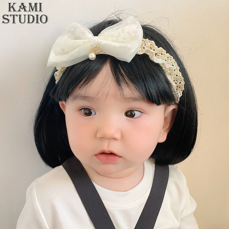婴儿发带可爱女宝宝春夏薄款发饰